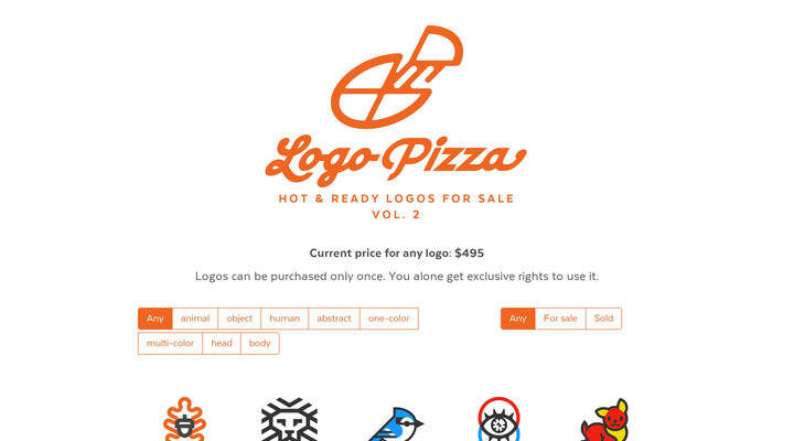Logo Pizza - Logos for sale