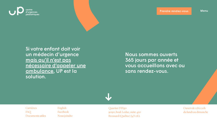 Services – Centre d'urgences pédiatriques