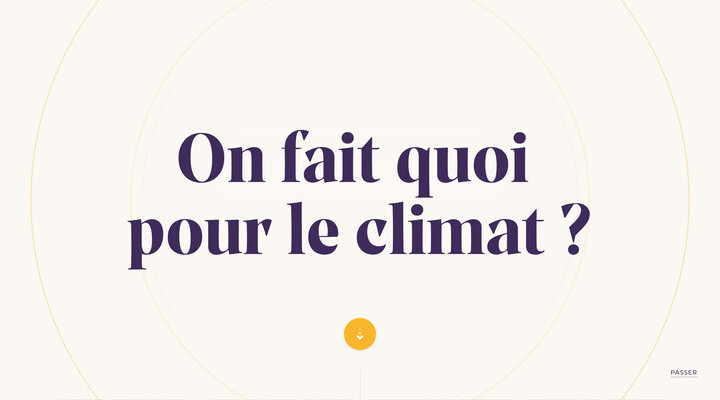 On fait quoi pour le climat ?
