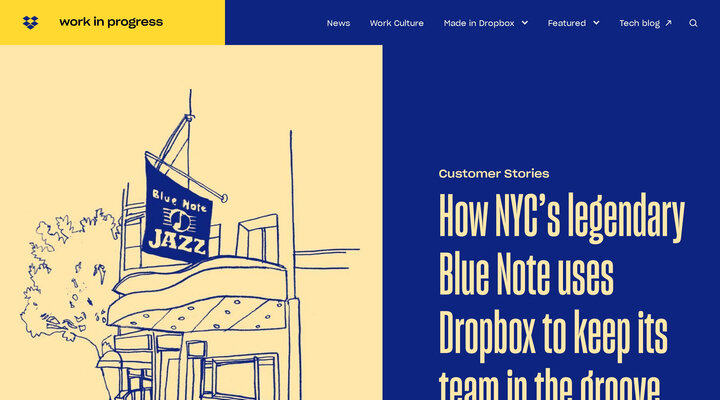 How NYC’s legendary Blue Note uses Dropbox to keep its team in the groove | Dropbox Blog