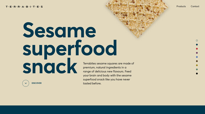 Sesame superfood snack | Terrabites
