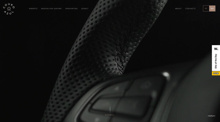 Couro Azul — Leather on the move