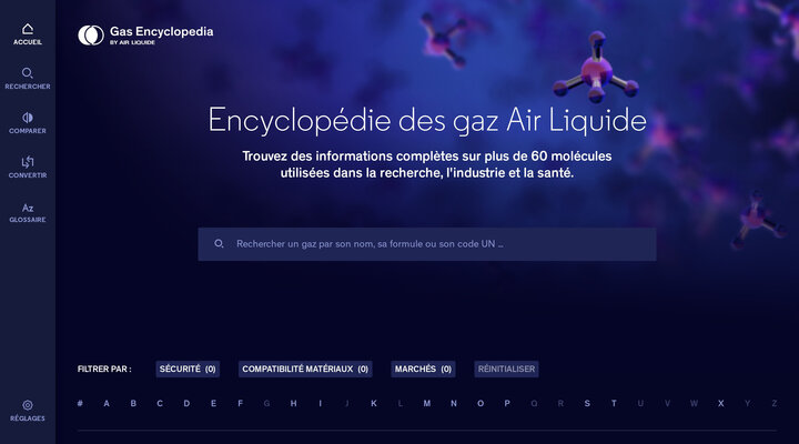 Encyclopédie des gaz Air Liquide | Air Liquide