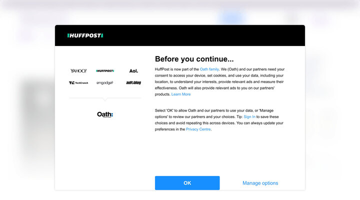 HuffPost is now a part of Oath