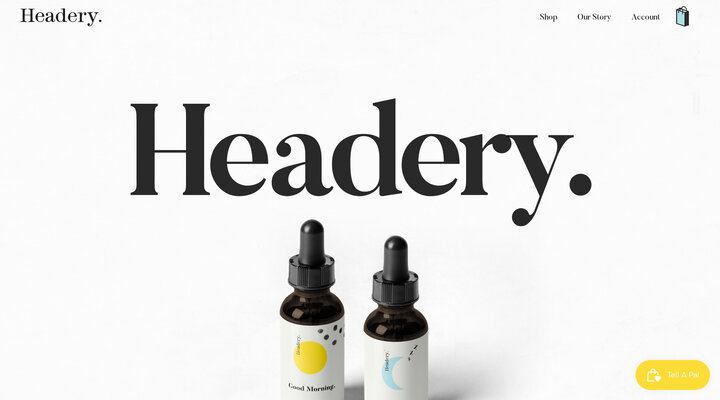 Buy CBD oil for anxiety and depression - Headery