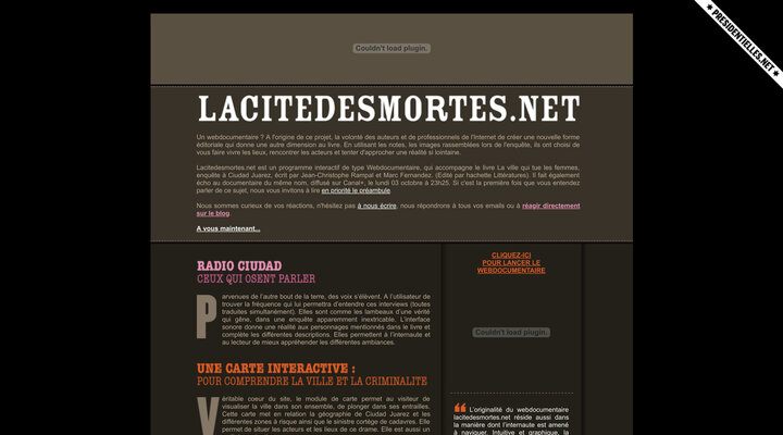 La cité des mortes : web documentaire sur l'affaire des mortes de ciudad juarez