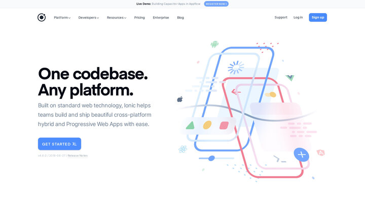 Ionic - Cross-Platform Mobile App Development