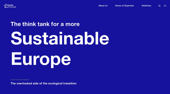 Homepage - Friends of Europe