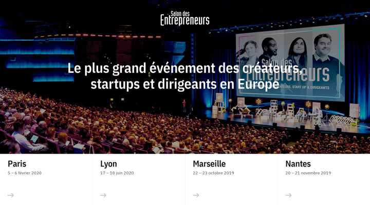 Salon des Entrepreneurs - Accélérateur de business