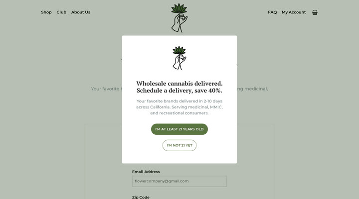 FLOWER CO | Wholesale Cannabis Club