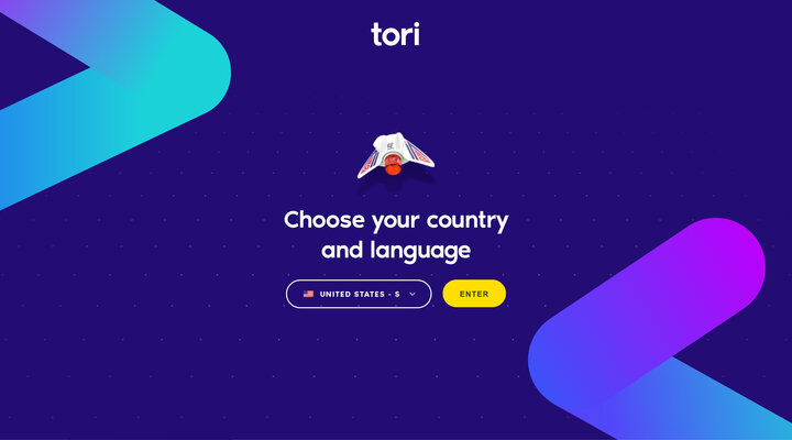 Dive into the magical worlds of tori™ - tori