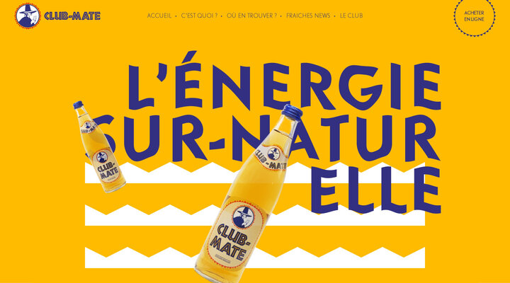 Club-Mate, l'énergie sur-naturelle