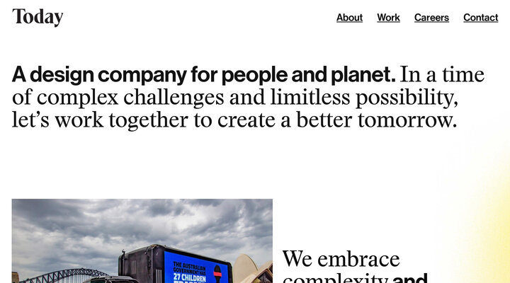 Design for People and Planet — Today | Melbourne and Sydney