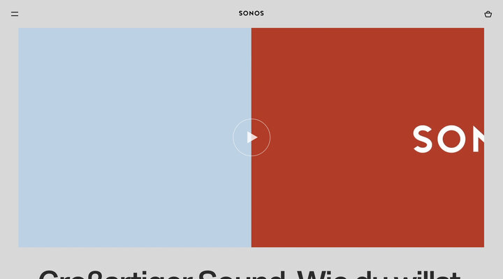 Sonos | wireless Speaker und Home Sound Systeme