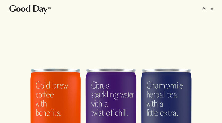 Good Day | CBD beverages for better days – Good Day Beverage