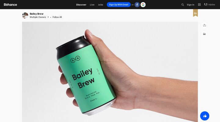 Bailey Brew on Behance