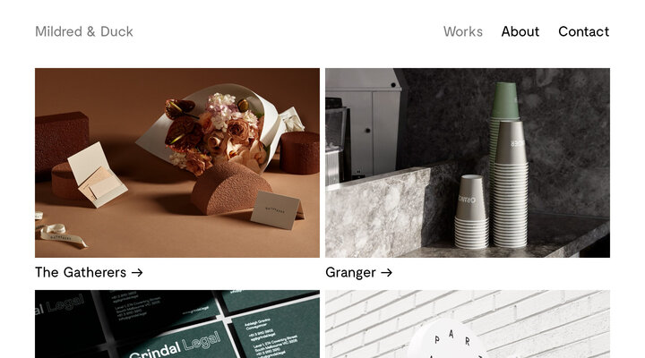 Mildred & Duck — Melbourne Graphic Design Studio