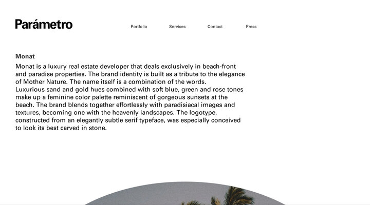 Monat | Parametro Studio