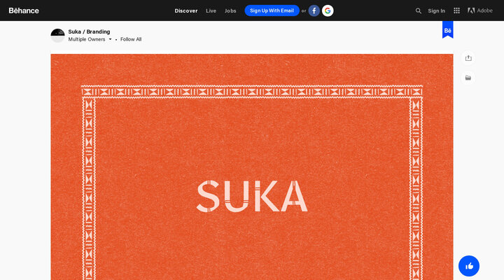Suka / Branding on Behance