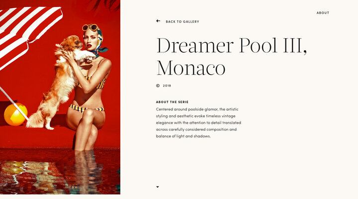 Elena Iv-Skaya - Dreamer Pool III, Monaco