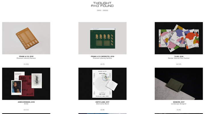 Index – Thought & Found