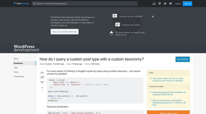 How do I query a custom post type with a custom taxonomy? - WordPress Development Stack Exchange