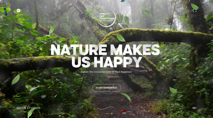 Real Happiness Project from BBC Earth