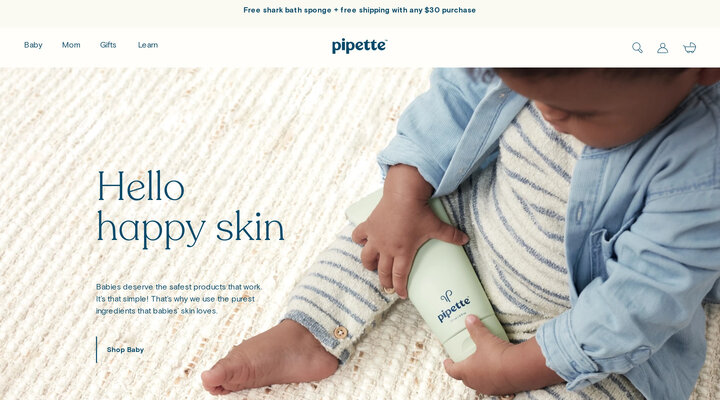 Pipette | Nontoxic, Safe Baby Care Products