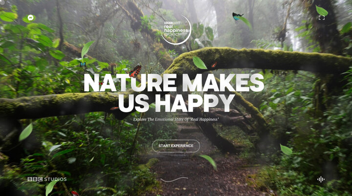 Real Happiness Project from BBC Earth