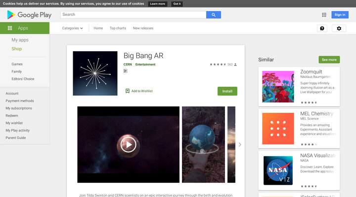 Big Bang AR - Apps on Google Play