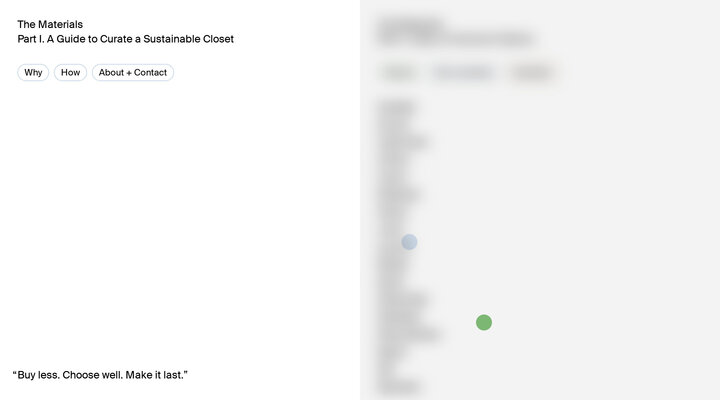 The Materials – A Guide to Curate a Sustainable Closet