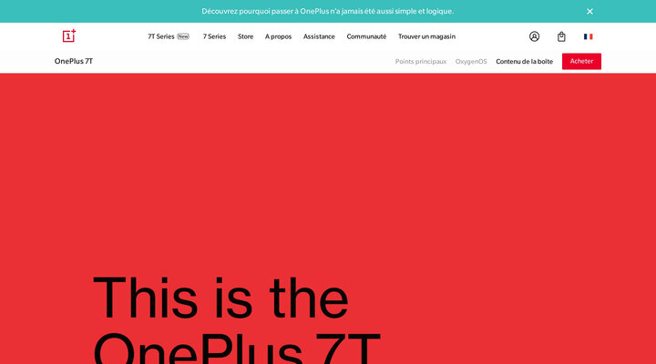 OnePlus 7T Unboxing - OnePlus (France)