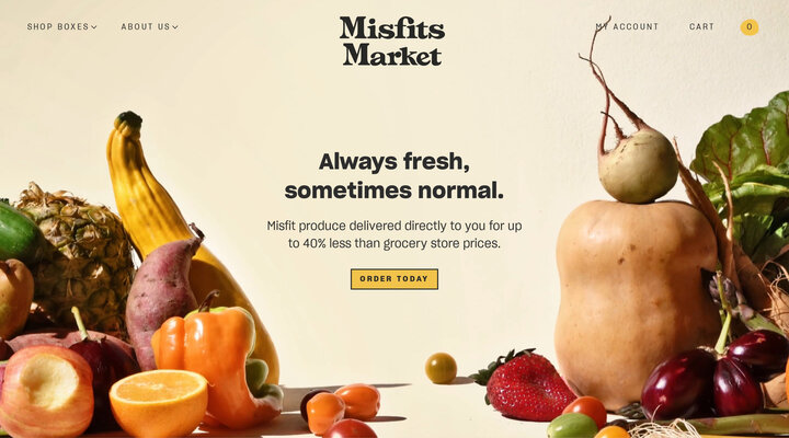 Misfits Market - Ugly and Imperfect Produce, Delivered To Your Door
