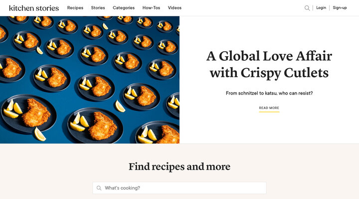 Kitchen Stories | anyone can cook