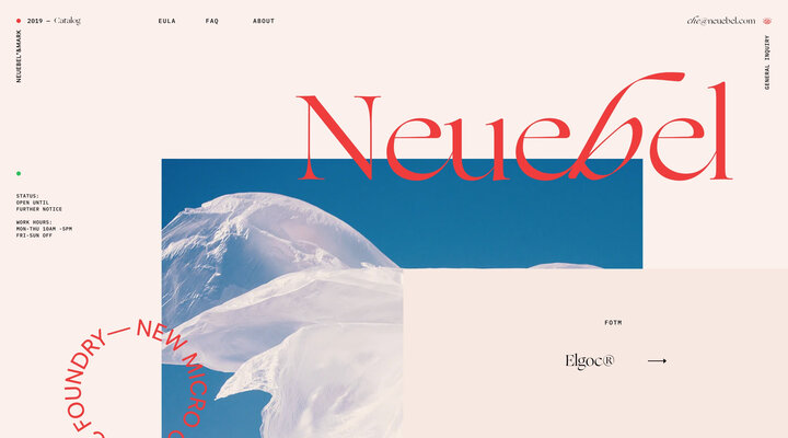 Neuebel®&Mark - Free to Try Fonts, Editorials, UI Templates, Illustration & Icons