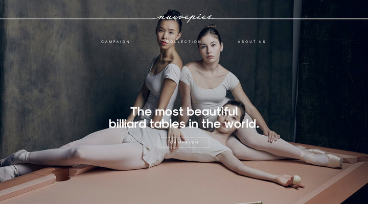 Nuevepies — The most beautiful billiard tables in the world.