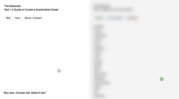 The Materials – A Guide to Curate a Sustainable Closet
