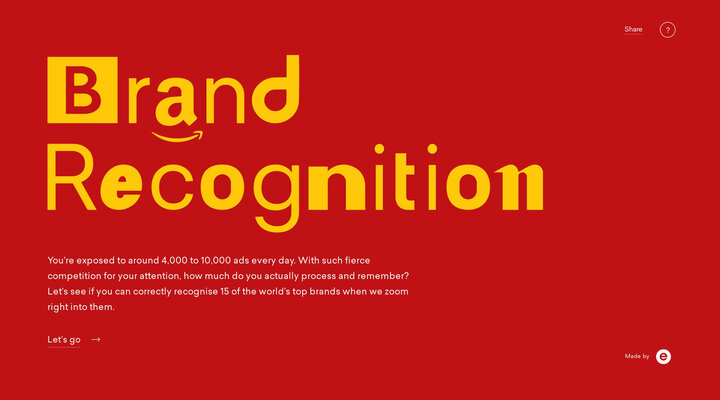 Brand Recognition Quiz