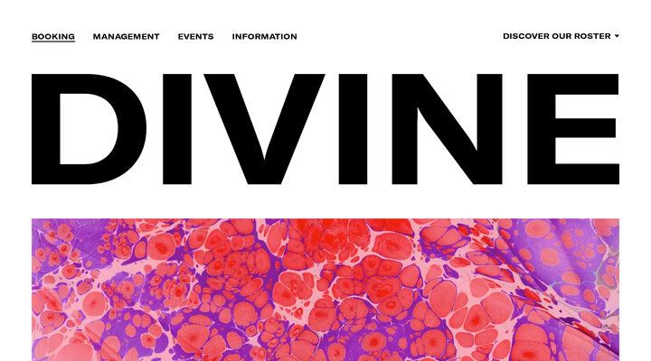 DIVINE — Management, Booking & Event