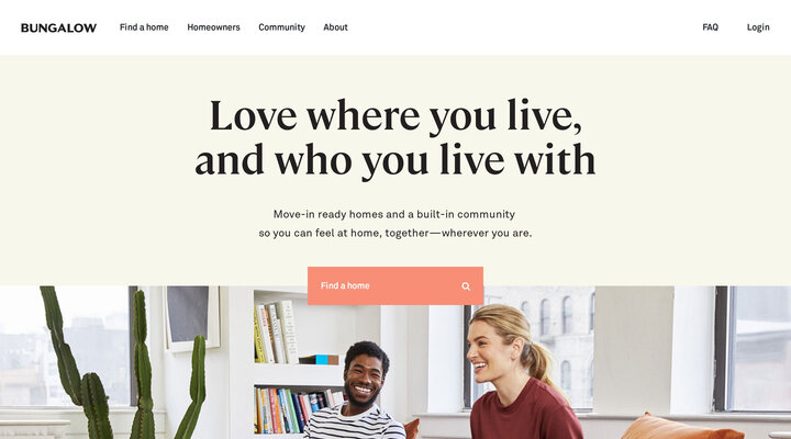 Bungalow | Flexible Leases For Living With Roommates | Rental Housing | Rooms and Shares | Bungalow Living