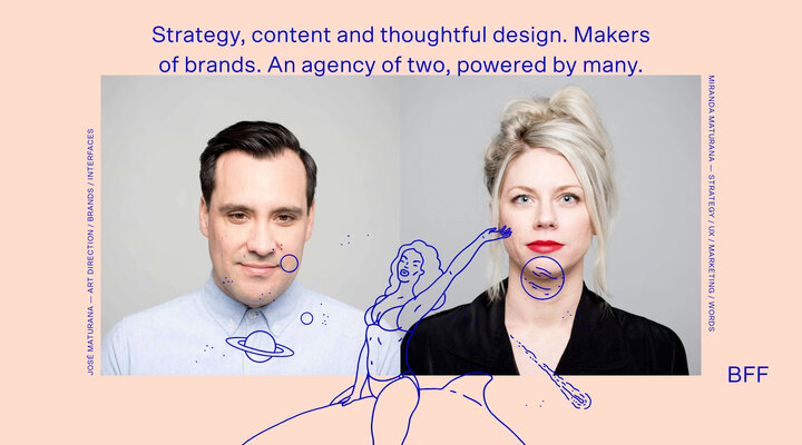 BFF. A design agency and specialist in strategy, content and brand design. Find us in Melbourne, Adelaide and San Francisco.