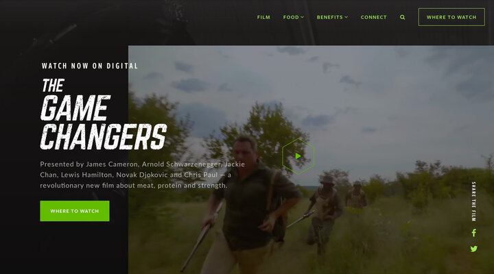 The Game Changers Official Film Website | Documentary