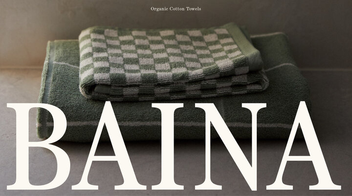 Baina - Organic Cotton Towels