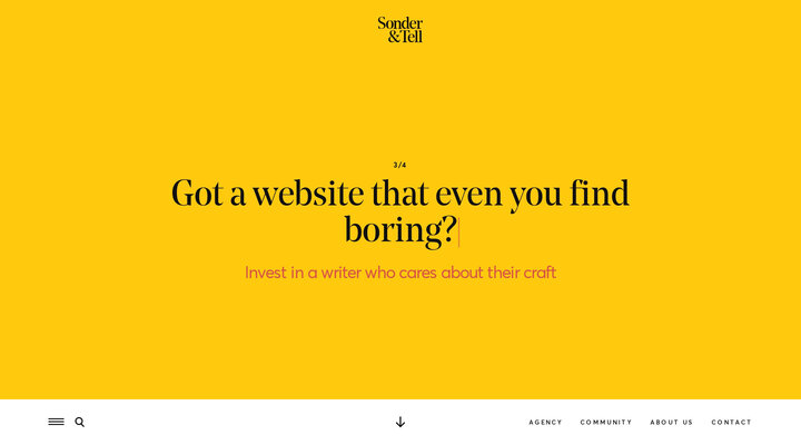 Sonder & Tell | The Power of Smart Stories