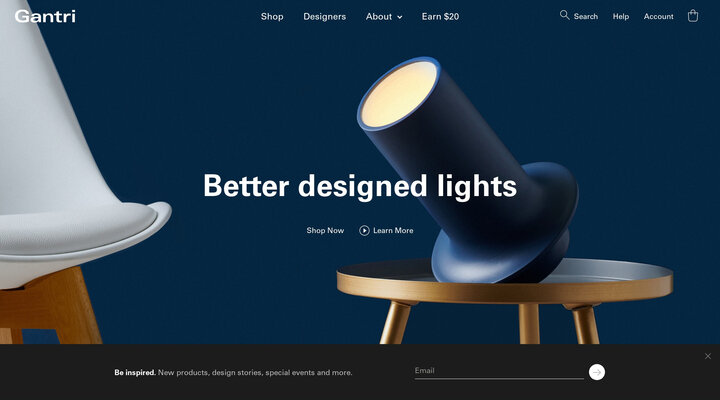 Gantri | Designer lights. Sustainably made.