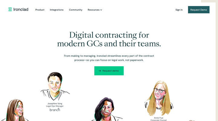 Ironclad: Modern Contract Management & Workflow Automation