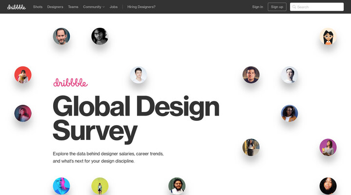 Global Design Survey 2019 | Dribbble