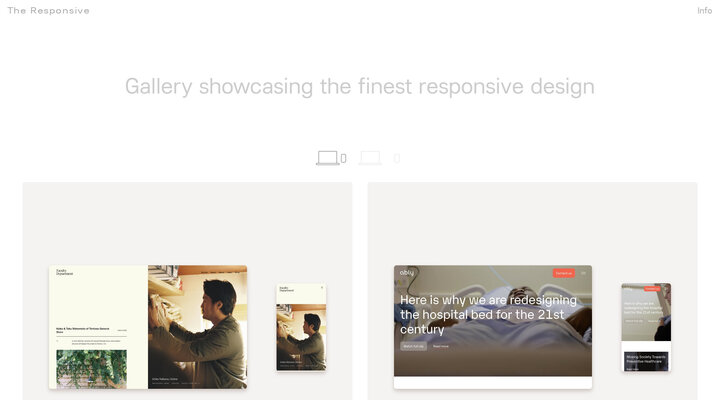 The Responsive || Responsive Design Gallery