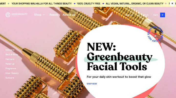 Greenbeauty Market - The one stop shop for all your vegan, natural, and organic beauty products