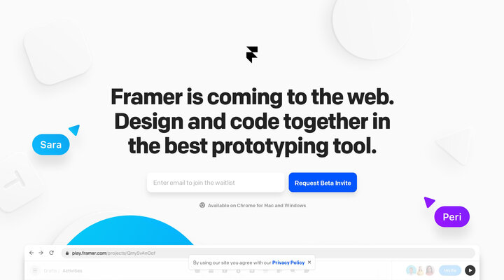 Framer - Web Beta